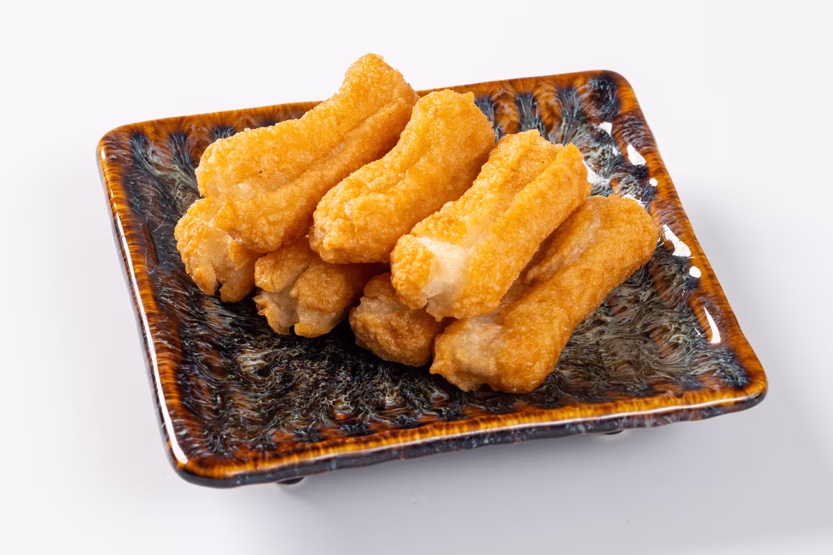 甜不辣白條油炸成品商品照片
